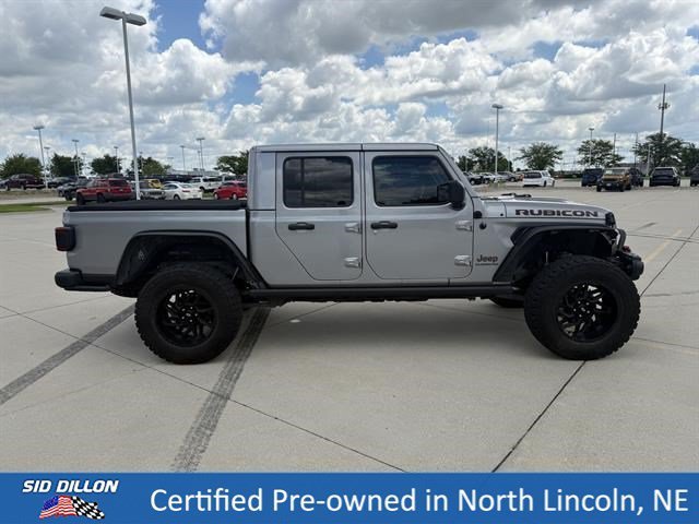 Used 2020 Billet Silver Metallic Clearcoat Jeep Rubicon image 3