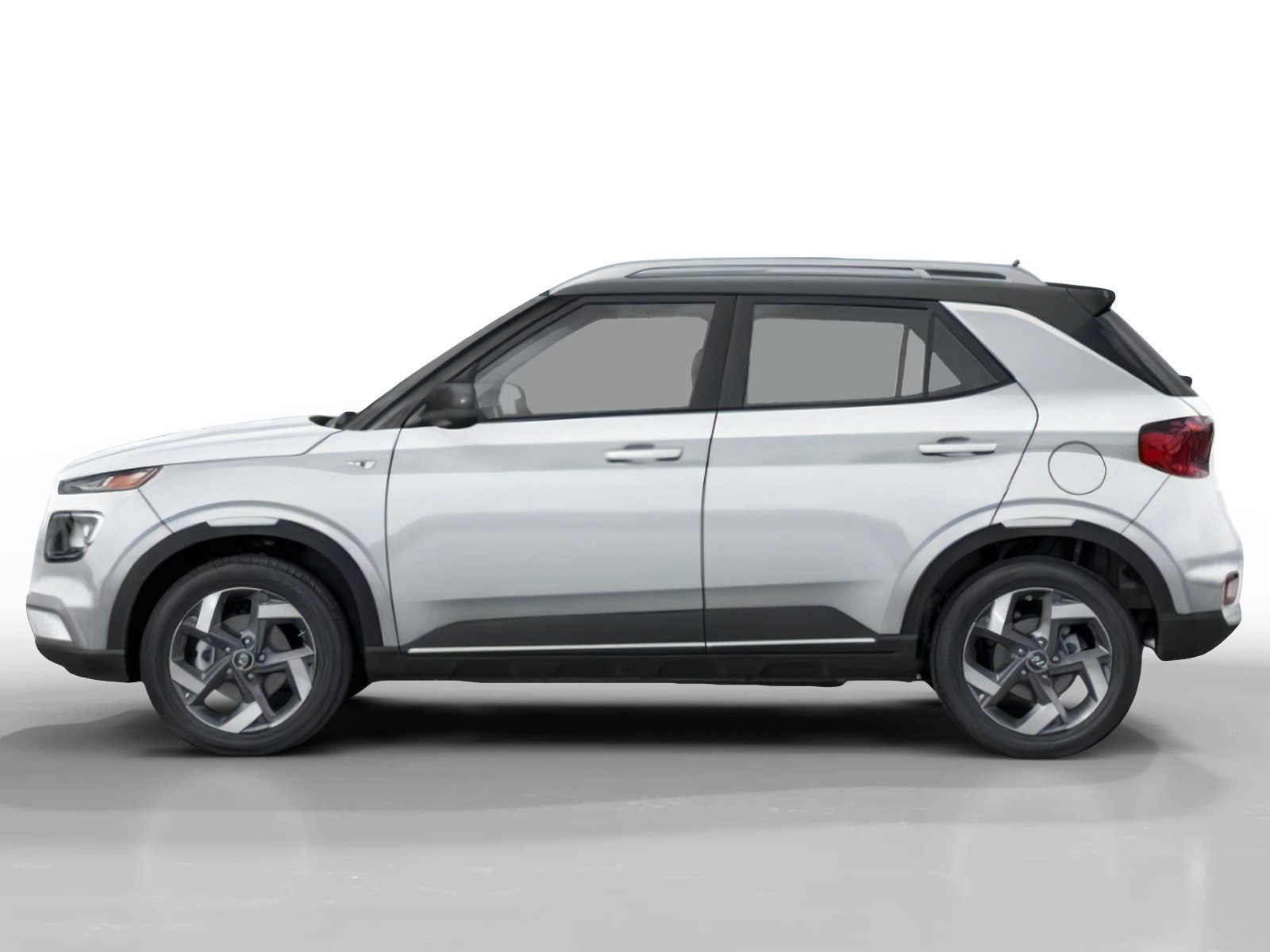 New 2026 Lunar White w/Black Roof Hyundai SEL w/Two-Tone Roof image 2