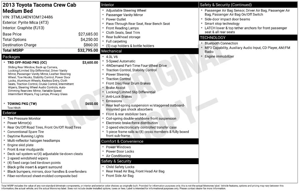 Used 2013 Brown Toyota Base image 13
