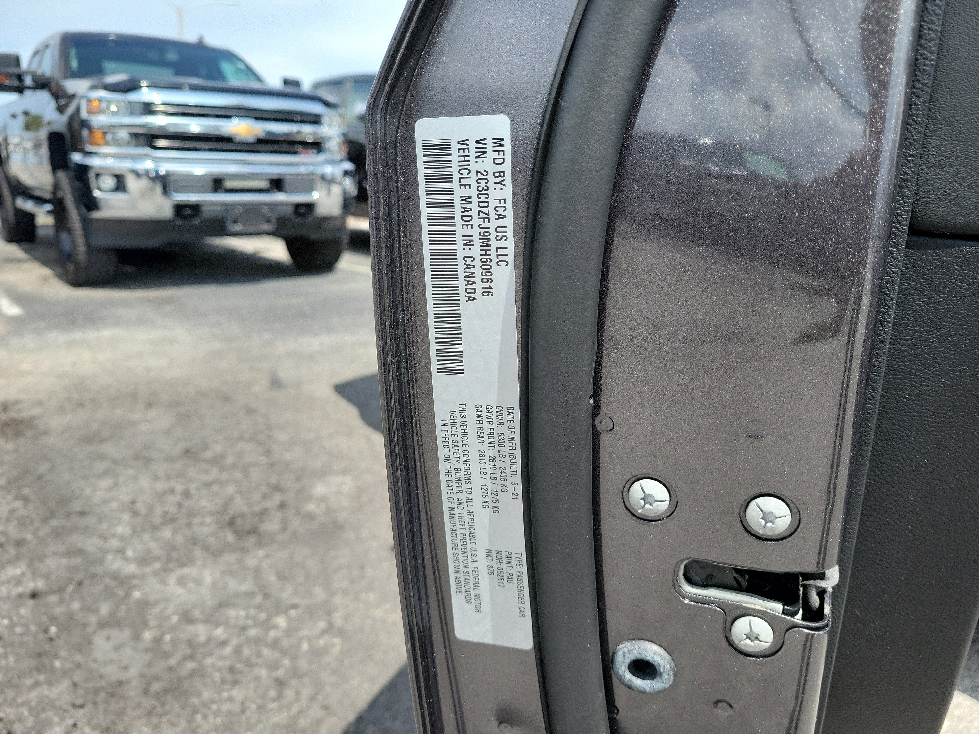 Used 2021 Granite Pearlcoat Dodge R/T Scat Pack Widebody image 31