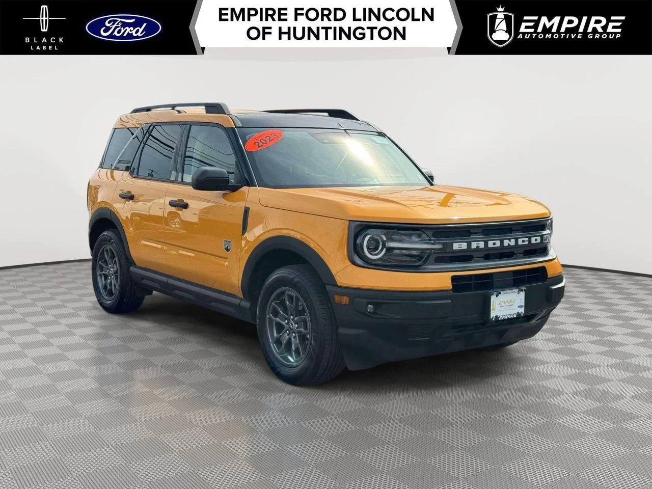 Used 2023 CYBER ORANGE METALLIC TC Ford Big Bend image 1