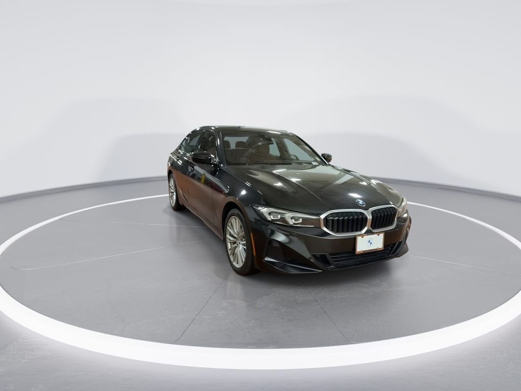 Certified Used 2023 Black Sapphire Metallic BMW 330i xDrive image 2