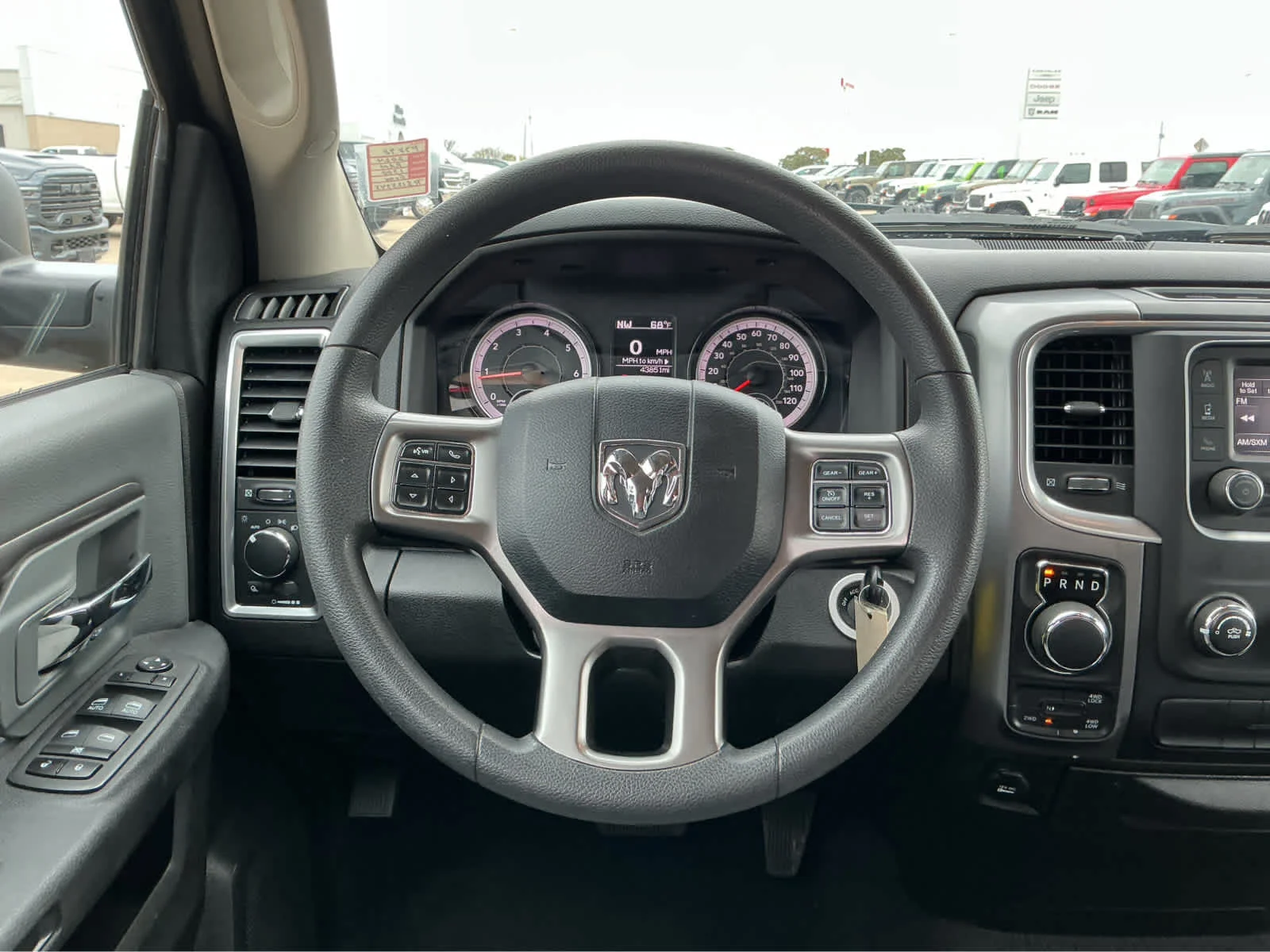 Used 2024 Granite Crystal Metallic Clearcoat Ram SLT image 26