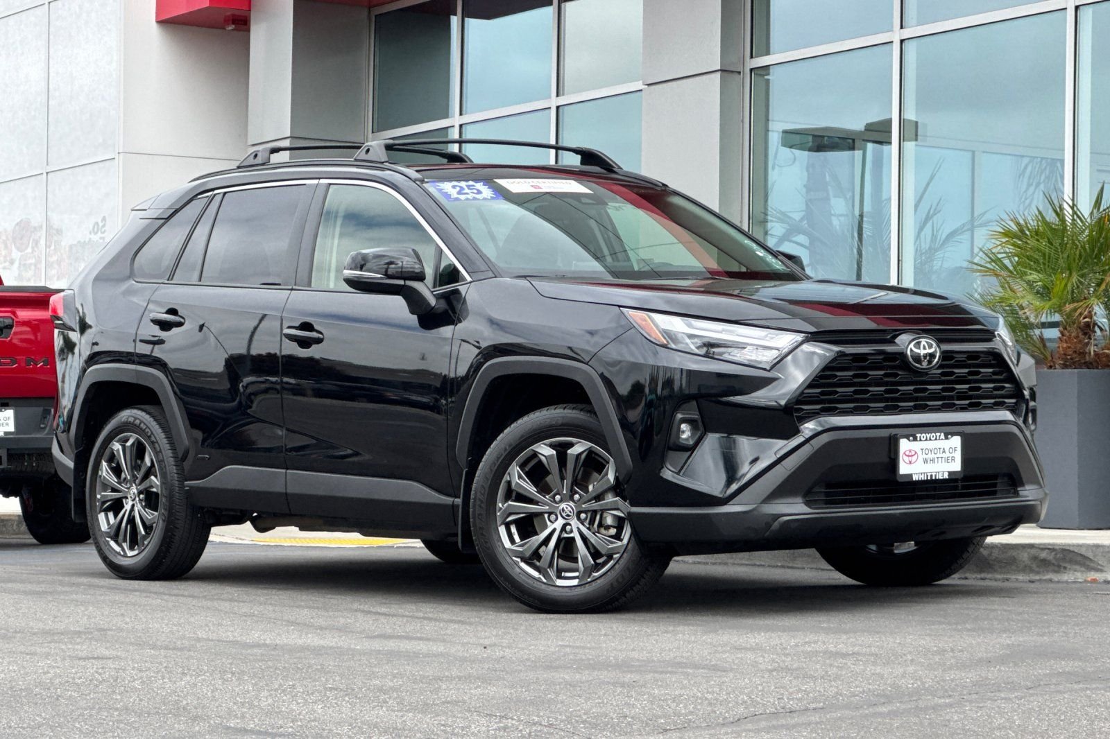 Certified Used 2025 Black Toyota XLE Premium image 2