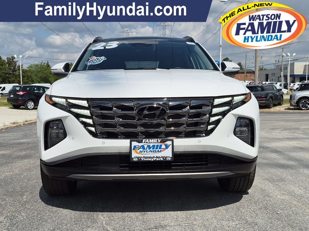 Used 2023 White Hyundai Limited image 9