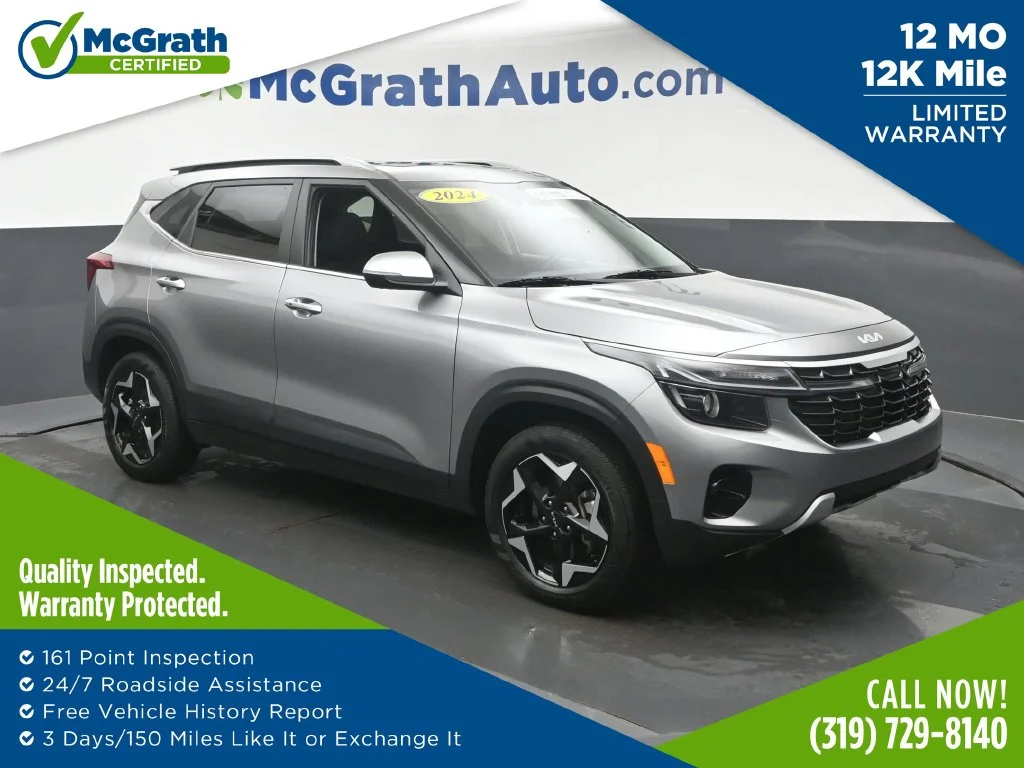Certified Used 2024 Gray Kia EX image 1