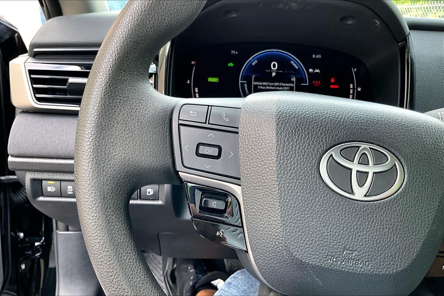 Used 2025 Midnight Black Metallic Toyota LE image 45