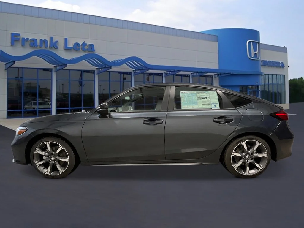 New 2026 Meteorite Gray Metallic Honda FWD Touring Hybrid image 2
