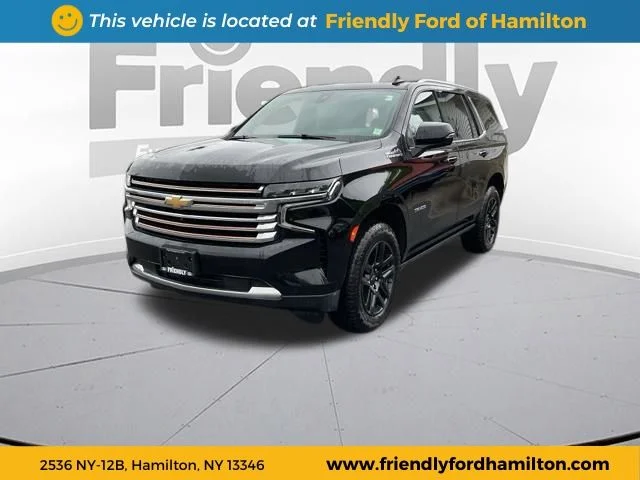 Used 2022 Black Chevrolet High Country image 1