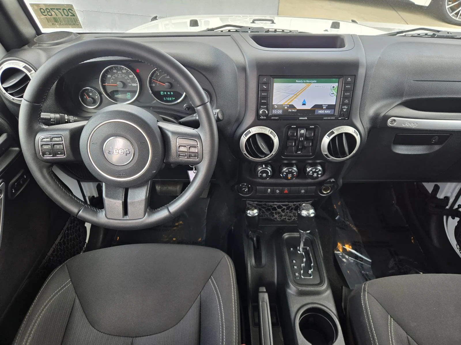 Used 2018 Bright White Clearcoat Jeep Sahara 4x4 image 6
