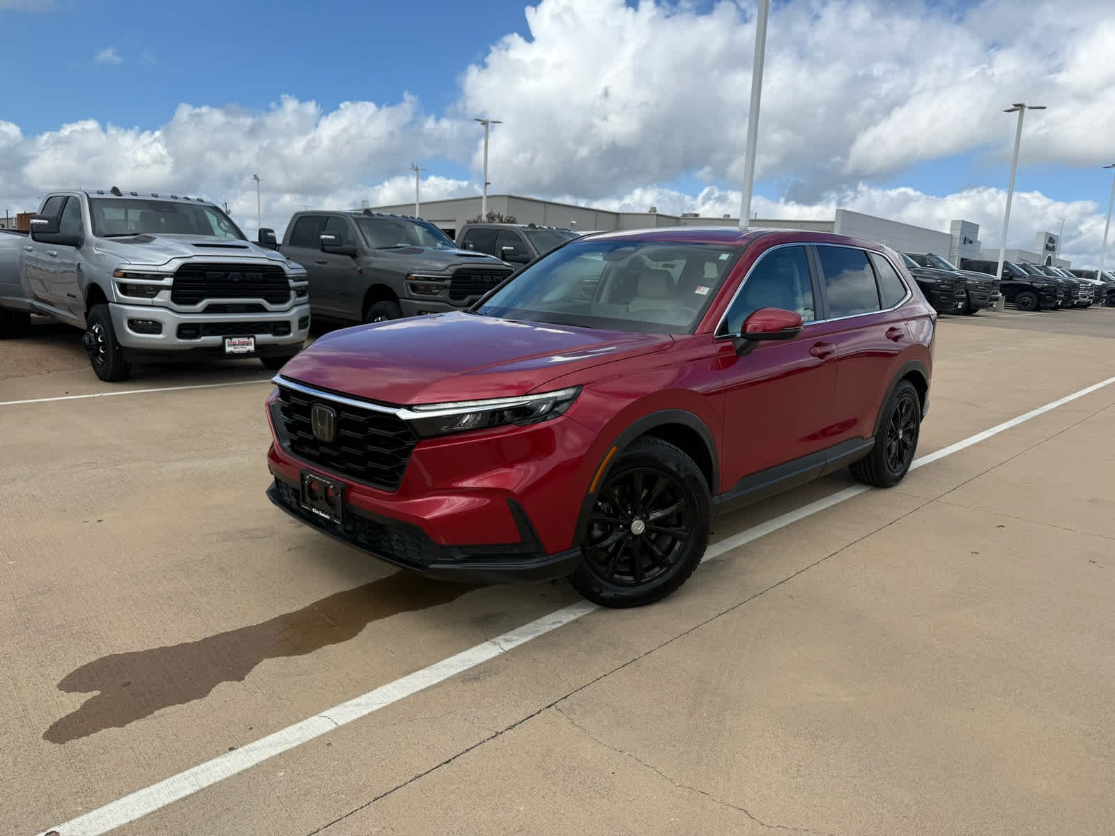 Used 2024 Radiant Red Metallic Honda EX-L image 3