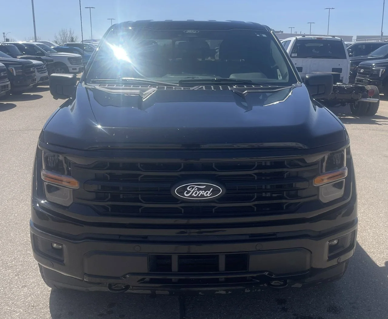 Used 2024 BLACK Ford XLT SuperCrew   EcoBoost™  **New Arrival** image 8
