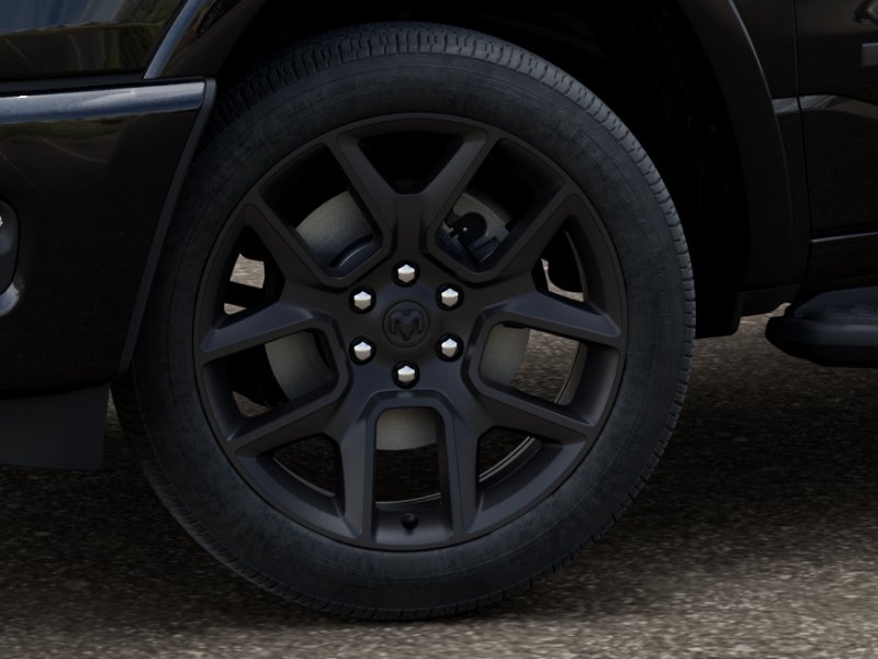 New 2027 Diamond Black Crystal Pearl-Coat Exterior Paint RAM Laramie image 4
