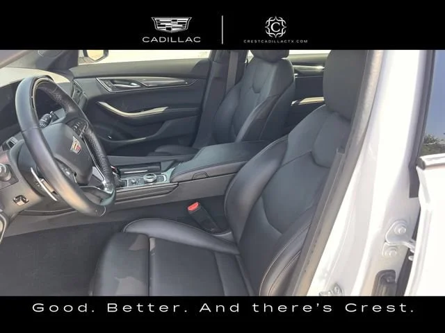 Used 2025 Crystal White Tricoat CADILLAC Sport image 26