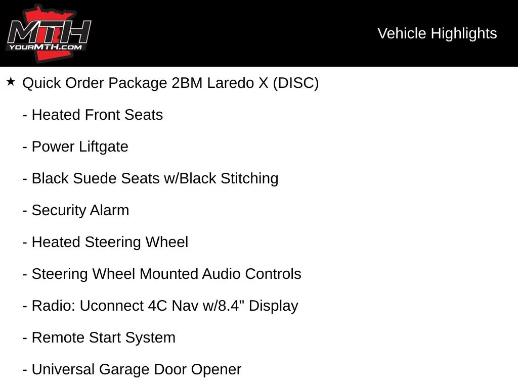 Used 2021 White Jeep Laredo X image 5