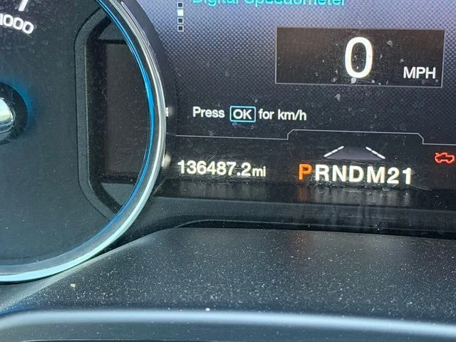 Used 2017 Magnetic Metallic Ford Lariat image 4