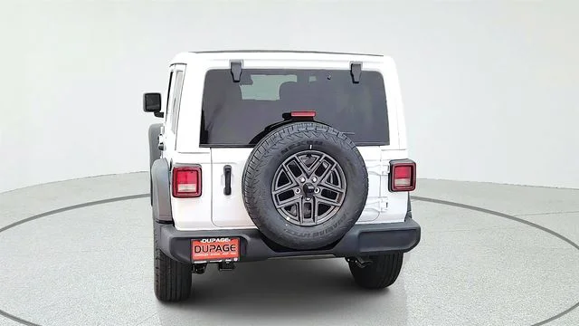 New 2027 Bright White Clearcoat Jeep Sport S image 9