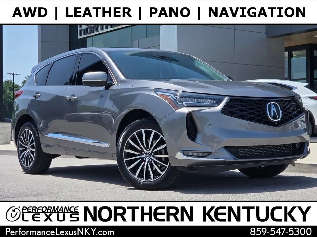 Used 2025 Liquid Carbon Metallic Acura w/Advance Package image 1