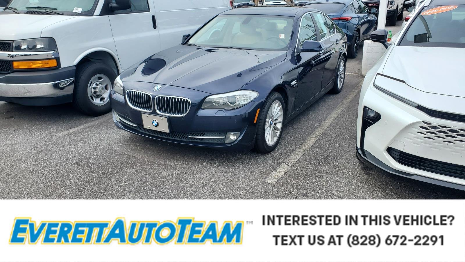 Used 2011 Imperial Blue Metallic BMW 535i xDrive image 1