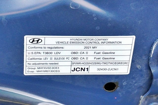 Used 2021 Blue Hyundai SEL image 32