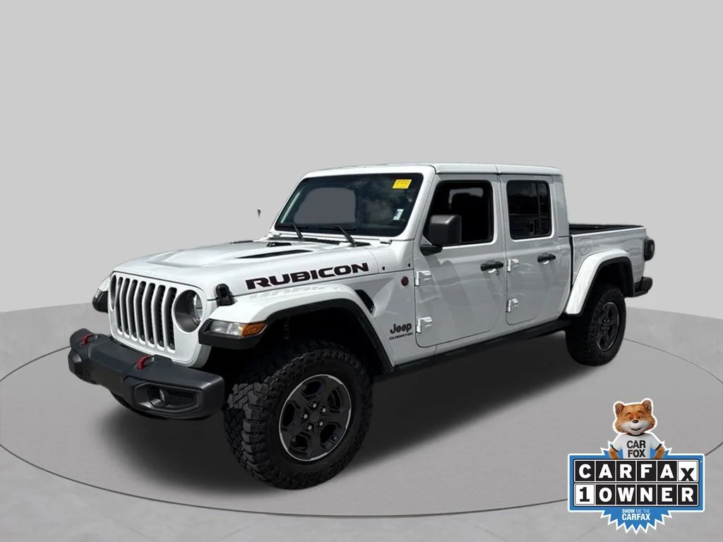 Used 2022 White Jeep Rubicon image 1