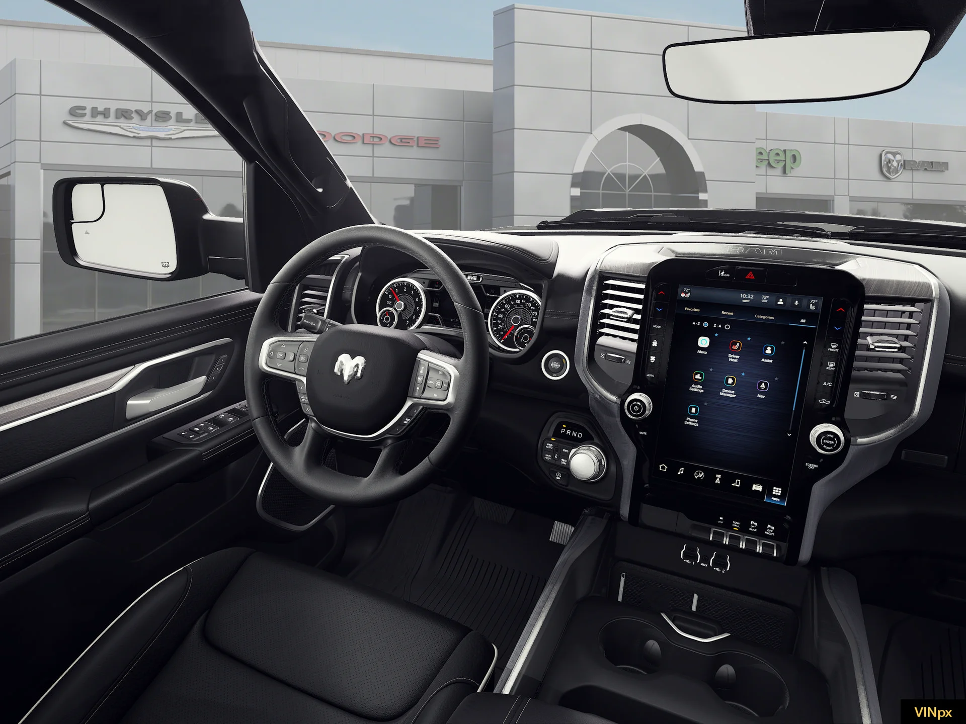 New 2027 Diamond Black Crystal Pearl-Coat Exterior Paint RAM Laramie image 20