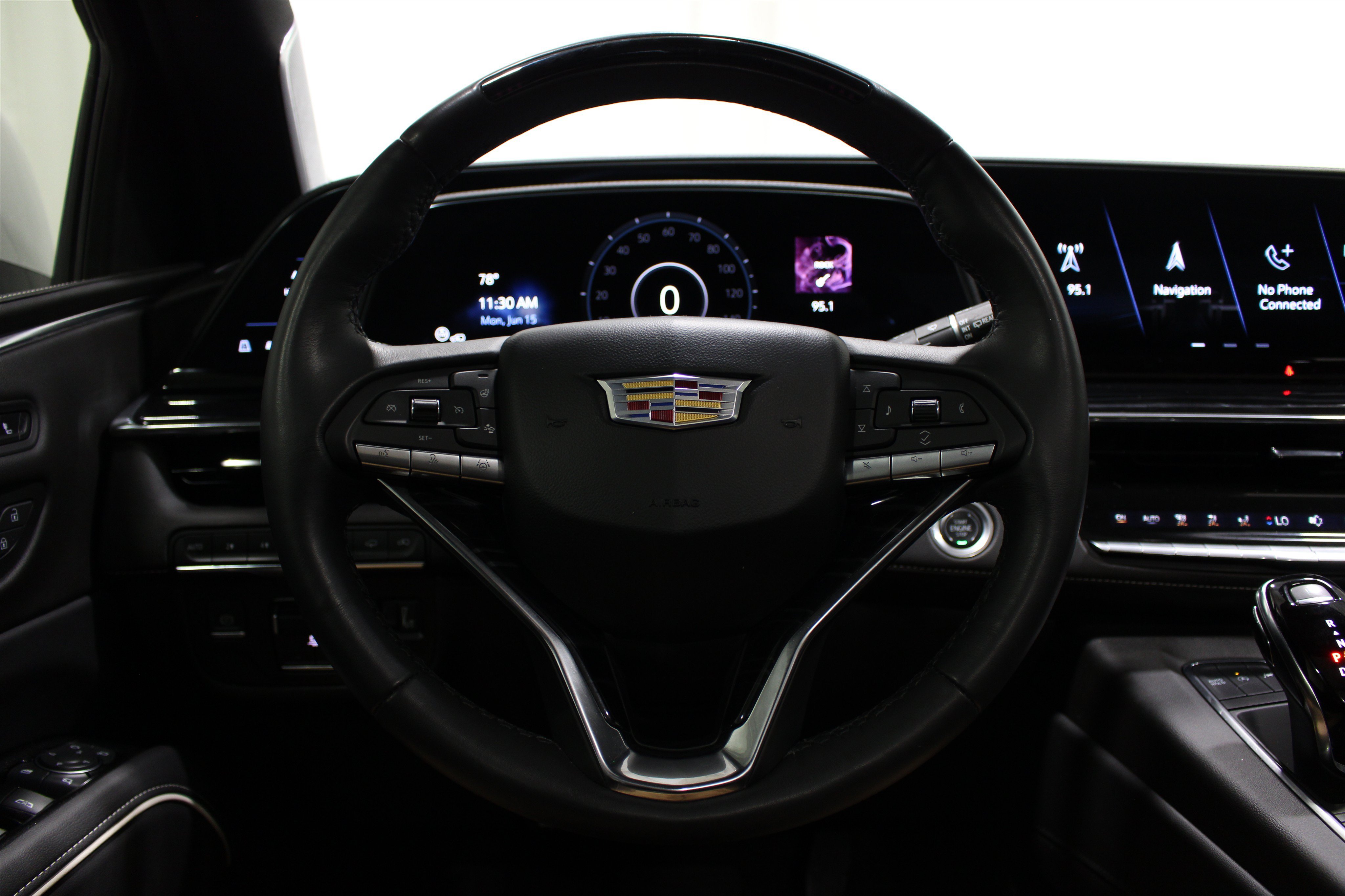 Used 2024 Crystal White Tricoat Cadillac 4WD Sport image 11