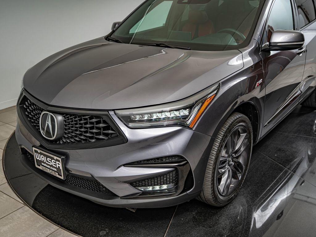 Used 2021 Modern Steel Metallic Acura A-Spec image 14