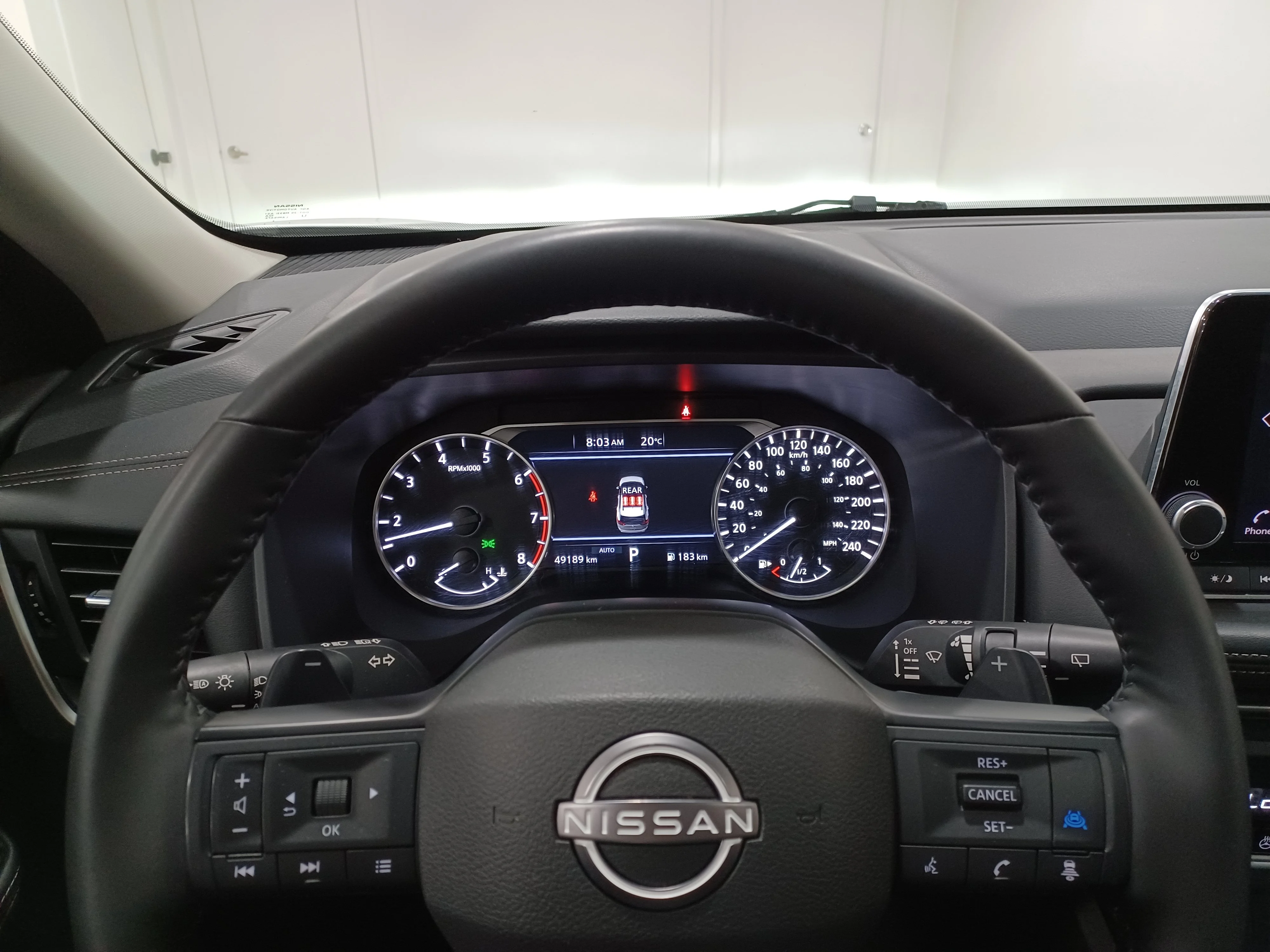 Certified Used 2025 Everest White Tricoat Pearl Nissan SV*Adaptive Cruise | Remote Start | Htd Seats | Pano Roof | Htd Wheel | Blind Spot Detection image 15