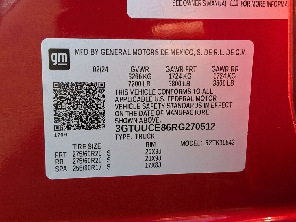 Certified Used 2024 Volcanic Red Tintcoat GMC Elevation image 26
