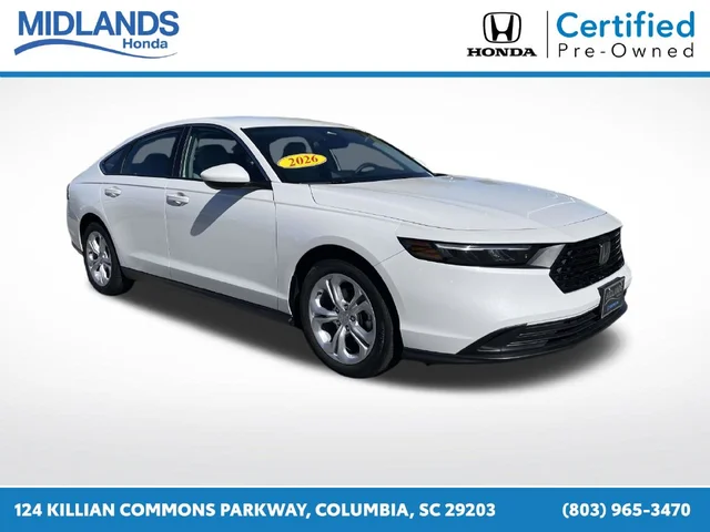 2026 Honda Accord Sedan LX