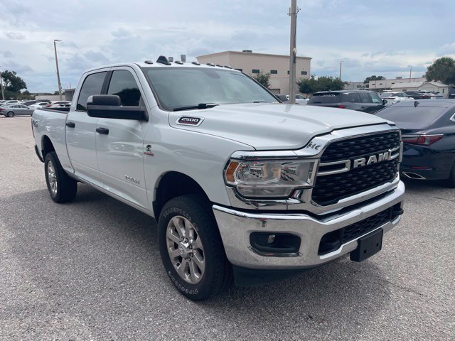 Used 2022 Bright White Clearcoat Ram Big Horn image 1