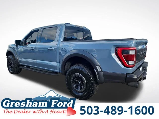Certified Used 2023 Azure Gray Metallic Ford Raptor image 6
