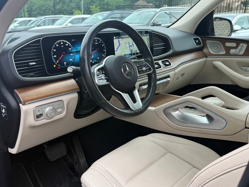 Certified Used 2022 Blue Mercedes-Benz GLE 350 image 17