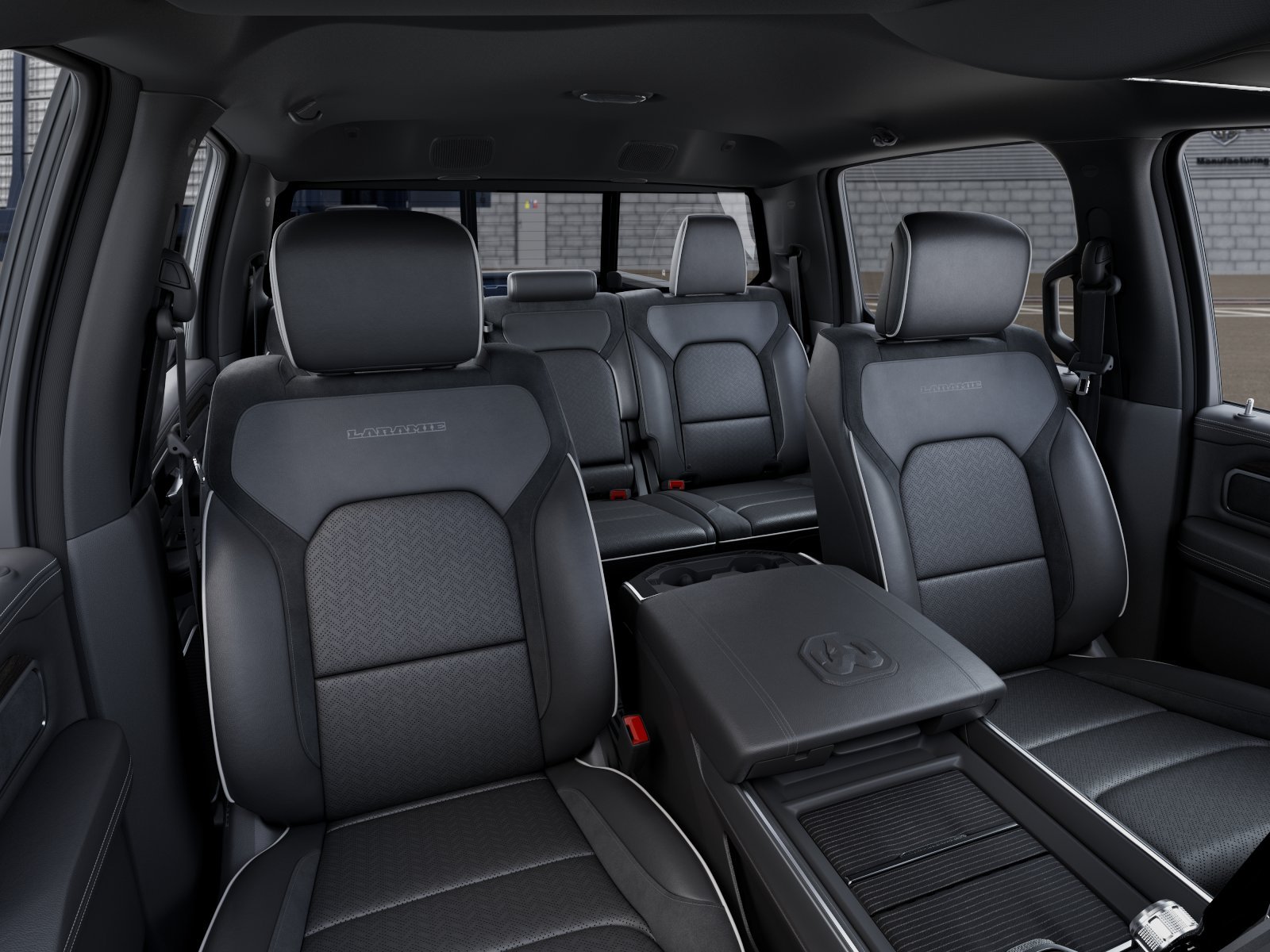 New 2026 Forged Blue Metallic Exterior Paint RAM Laramie image 9