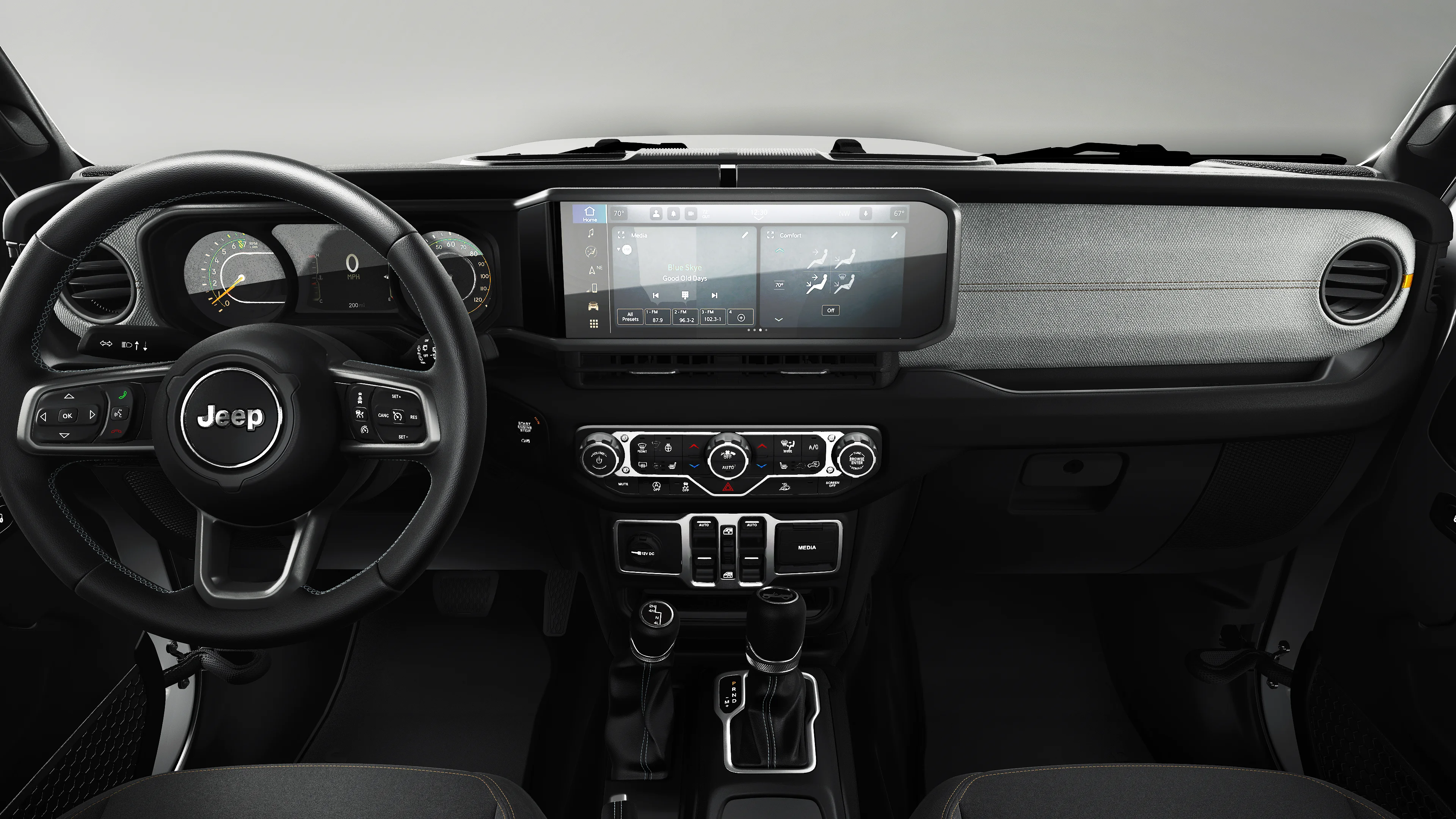 New 2027 Bright White Clear-Coat Paint Jeep  image 4
