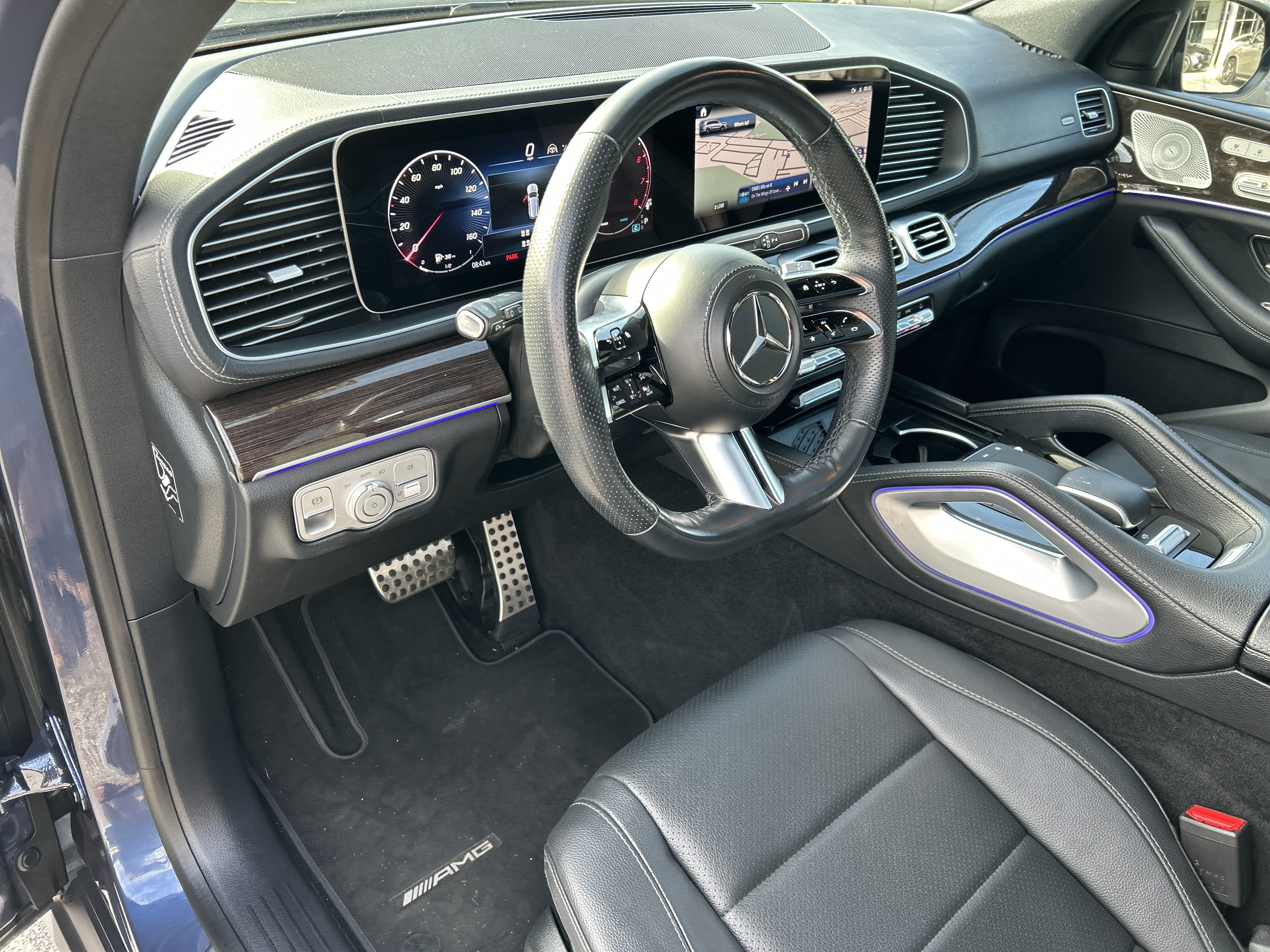 Certified Used 2024 Twilight Blue Metallic Mercedes-Benz GLS 450 4MATIC® SUV image 20