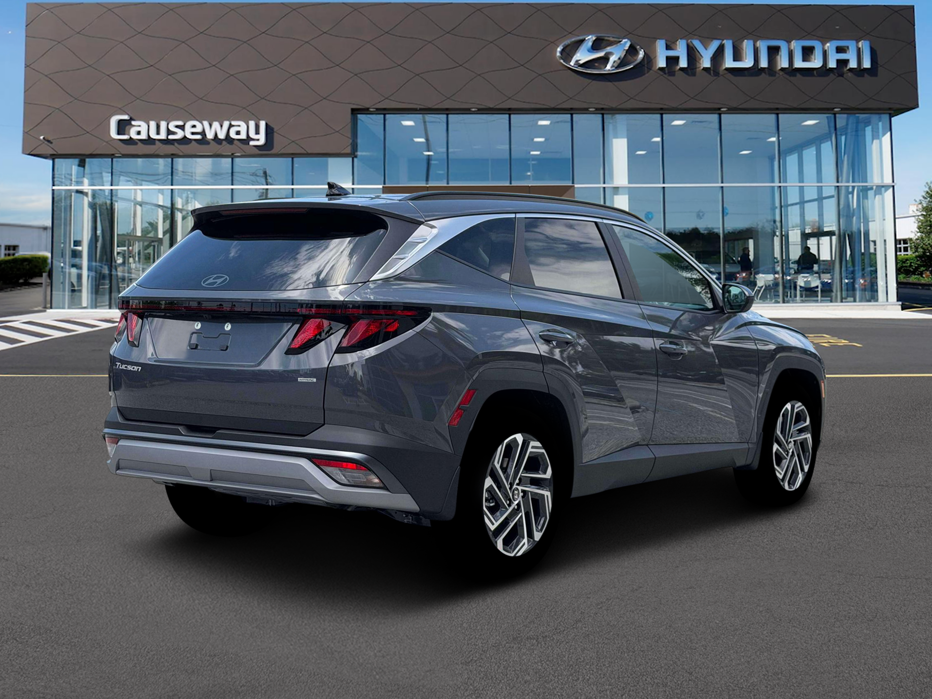 New 2026 Gray Hyundai SEL Plus AWD image 7