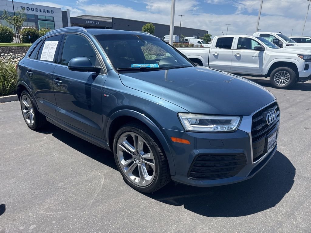 Used 2018 Utopia Blue Metallic Audi 2.0T Premium Plus image 1
