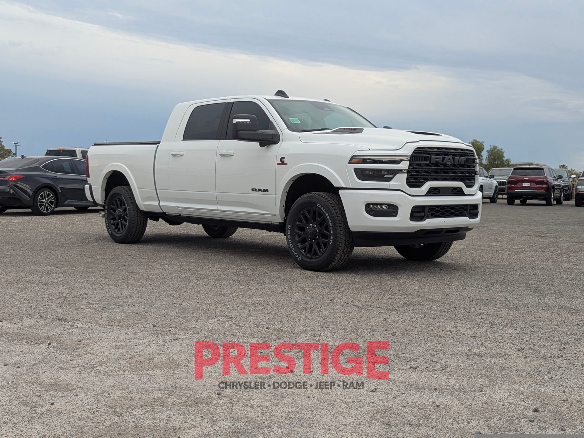 New 2026 Bright White Clear-Coat Exterior Paint RAM Limited image 3