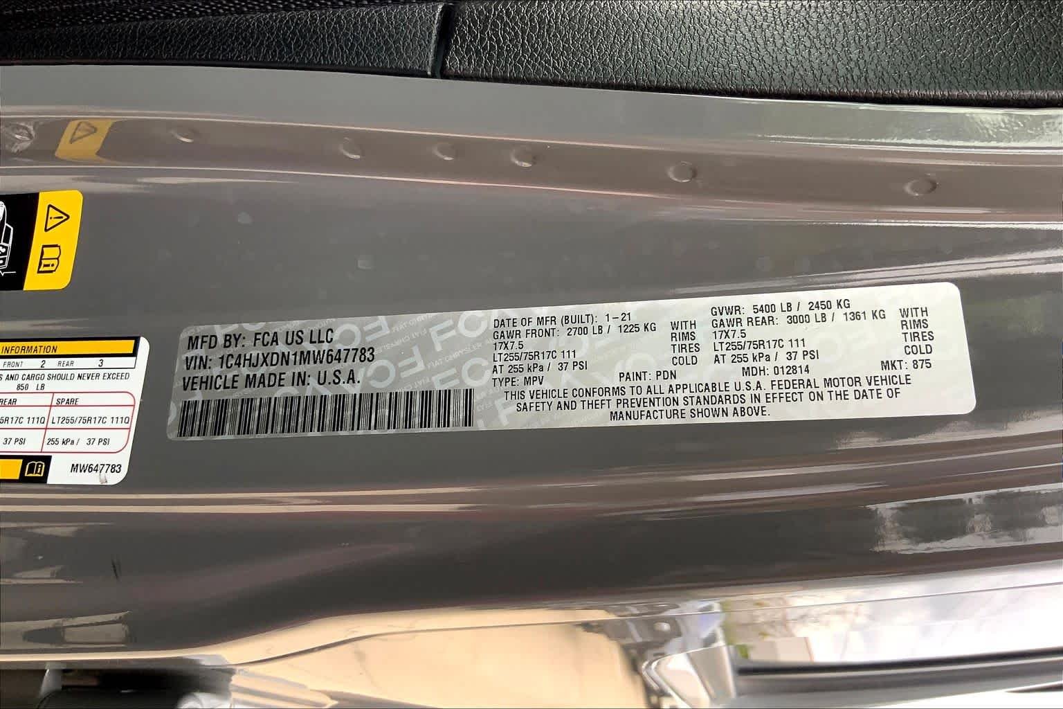 Used 2021 Sting-Gray Clearcoat Jeep Unlimited Willys image 32
