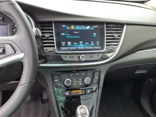 Certified Used 2018 Includes (CM5) Black Carbon Metallic lower exterior accent color, Paint code W700S. Buick Preferred image 9
