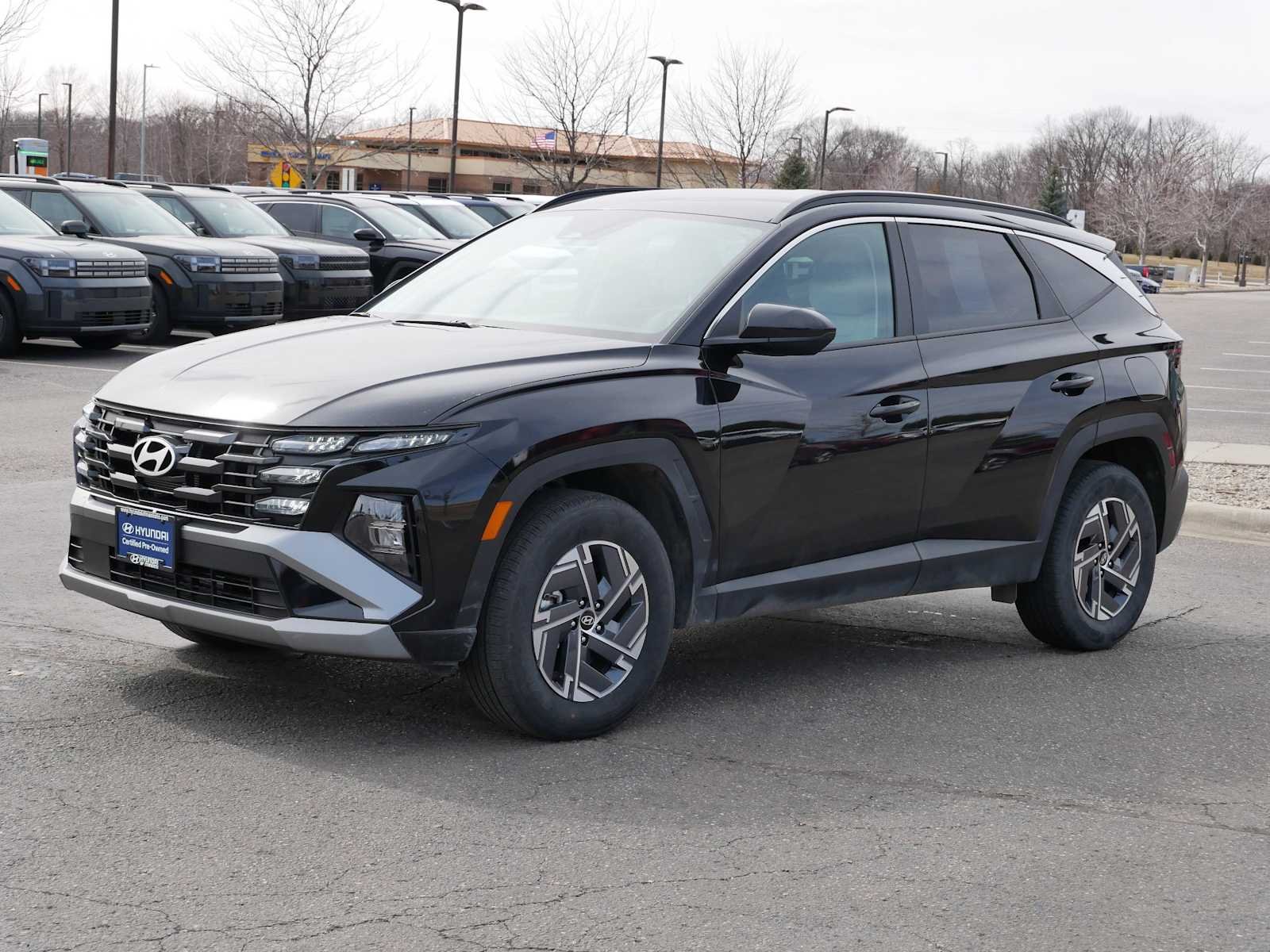 Certified 2025 Hyundai Tucson Blue with VIN KM8JBDD12SU370494 for sale in Mankato, Minnesota