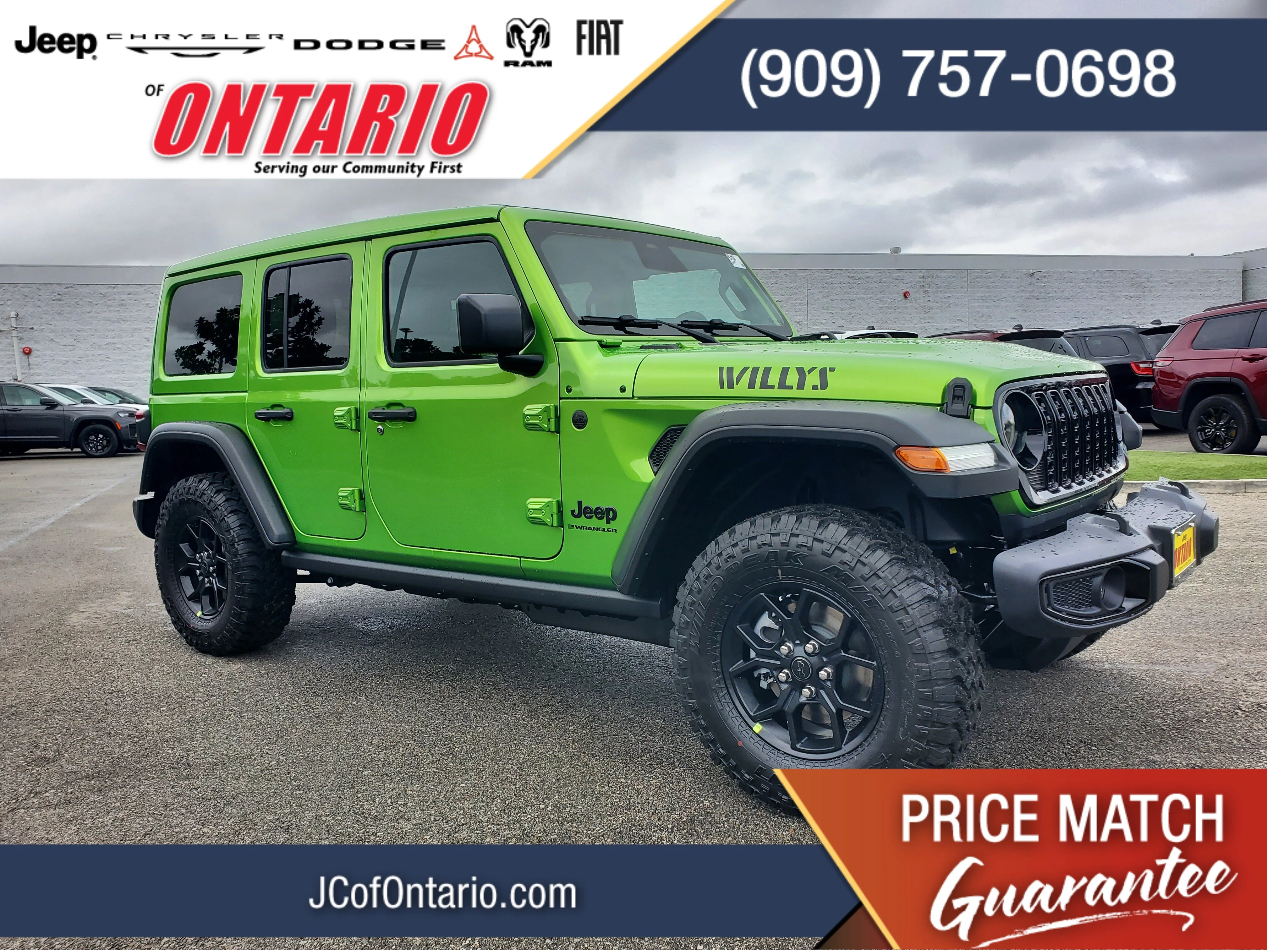 New 2026 Mojito Clearcoat Jeep Willys image 1