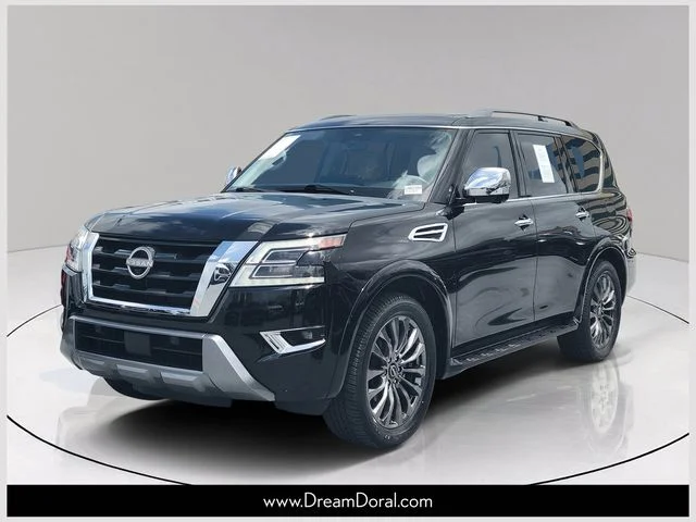 Used 2023 Black Nissan Platinum image 1