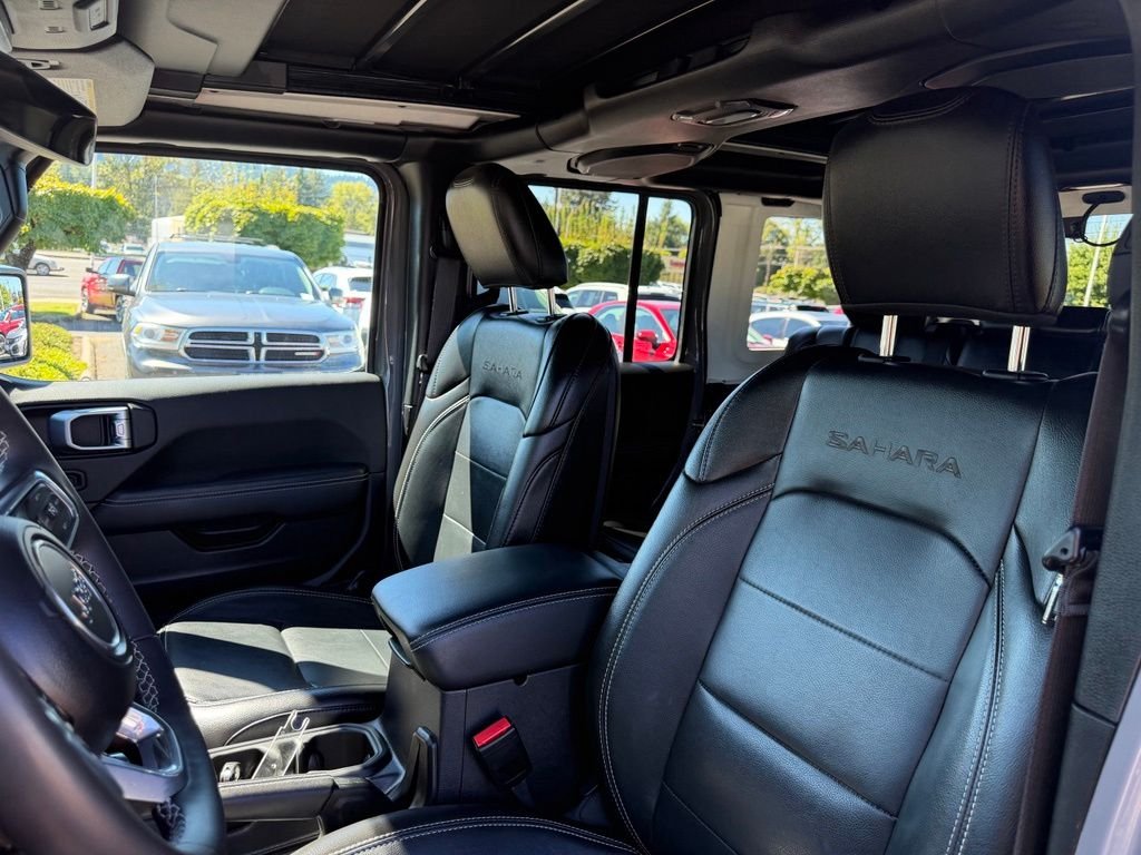 Certified Used 2023 Gray Jeep Sahara 4xe image 14