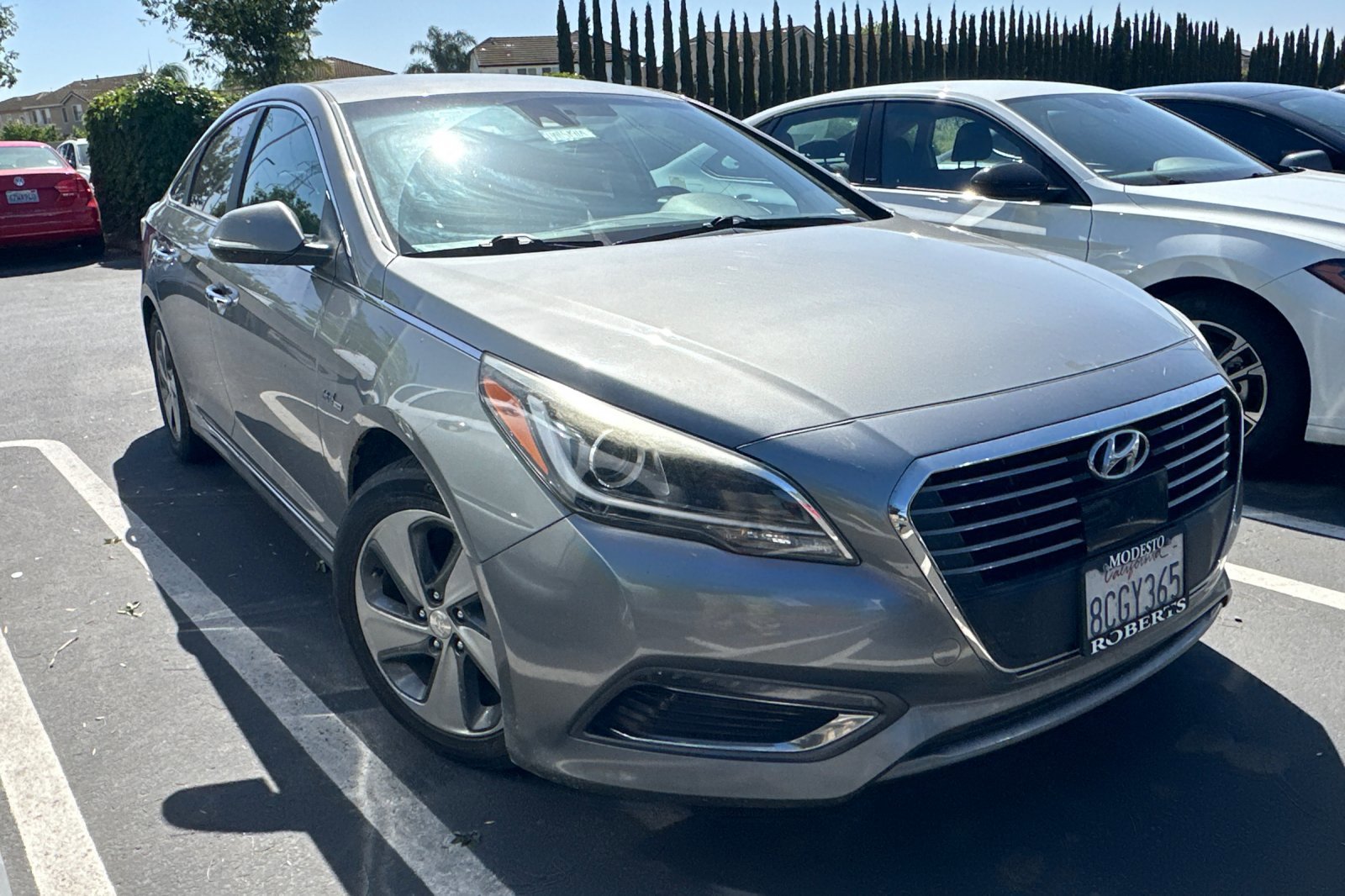 Used 2017 Hyundai Sonata Plug-In Hybrid Limited with VIN KMHE54L22HA074761 for sale in Modesto, CA