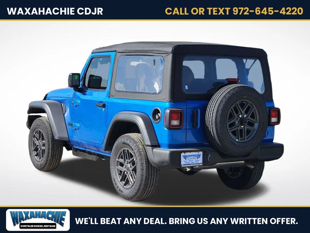 New 2026 Hydro Blue Pearl-Coat Exterior Paint Jeep Sport image 3