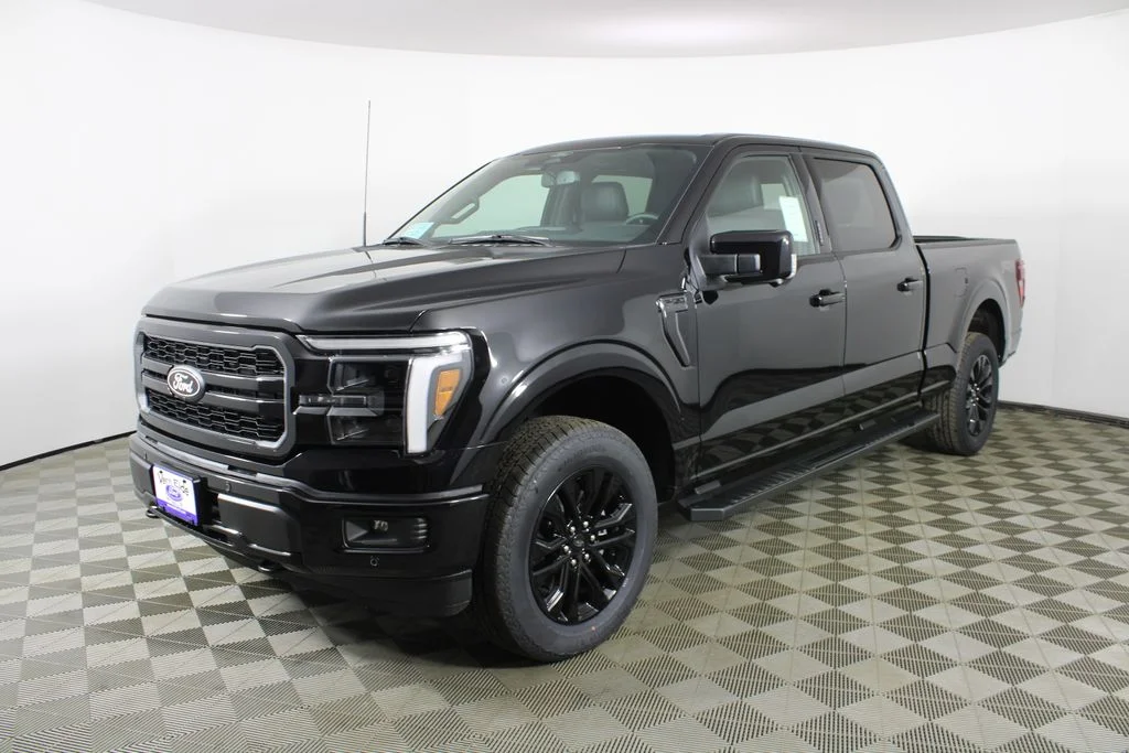 New 2026 Agate Black Metallic Ford Lariat image 3