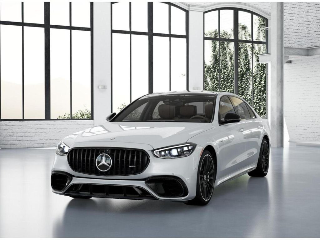 New 2026 MANUFAKTUR Moonlight White Metallic Mercedes-AMG S 63 E AMG® image 41